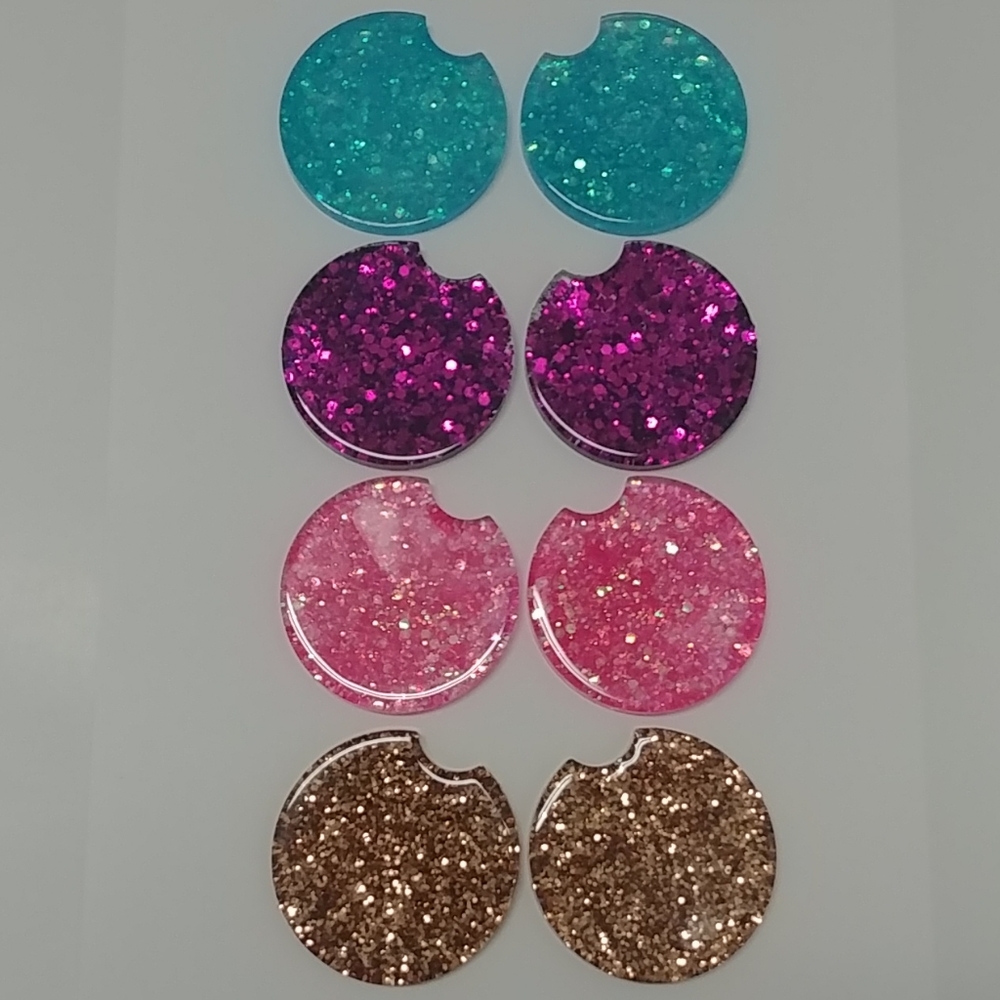 Car coasters set of 4